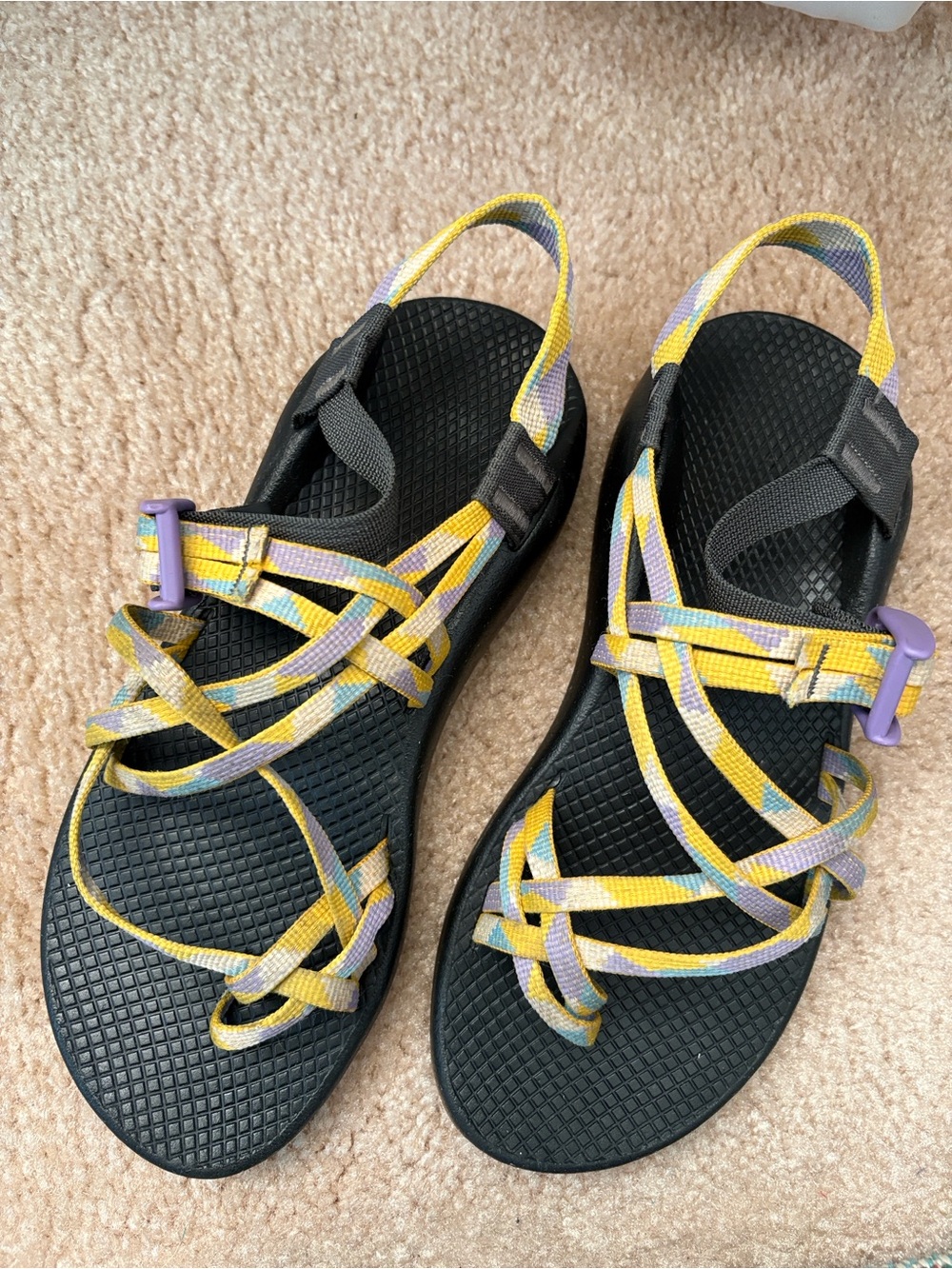 Chaco Women’s Outdoor Sandal Yellow & Purple ZX/2 CLASSIC - REVAMP - JCH109060
